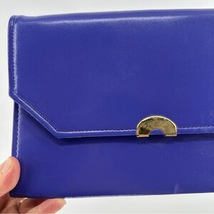 VINTAGE 80s Vegan Patent Thin Strap Shoulder Bag